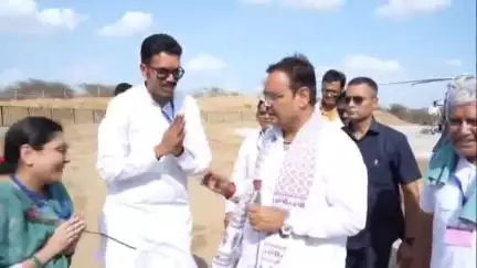 बीकानेर: मुख्यमंत्री भजनलाल शर्मा बीकानेर दौरे पर, गुसाईसर बड़ा में अंत्योदय संबल पखवाड़ा शिविर का किया अवलोकन