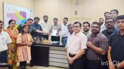 चंद्रपूर: IMA चंद्रपूर शाखेच्या महाराष्ट्र वैद्यकीय परिषदेच्या निर्णयाविरोधात जिल्हाधिकाऱ्यांना निवेदन
