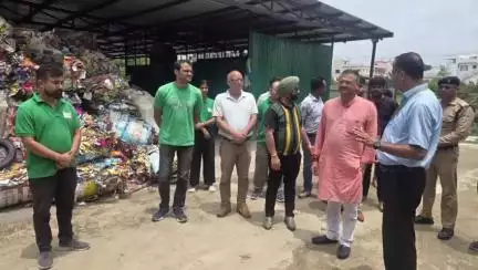 डोईवाला: मेयर सौरभ थपलियाल ने हर्रावाला में कूड़ा निस्तारण प्लांट का किया निरीक्षण, दिए निर्देश