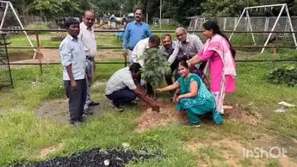 चंद्रपूर: चंद्रपुर औष्णिक विज केंद्र कर्मचारी सहकारी पतसंस्थेतर्फे ऊर्जानगर परिसरत वृक्षारोपण