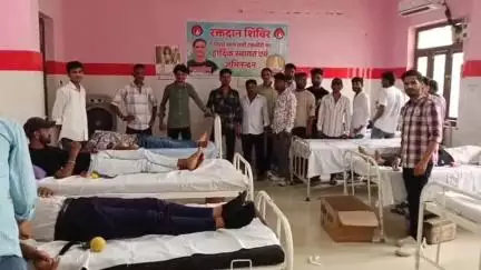रावतभाटा: रावतभाटा में 112 यूनिट रक्तदान: थैलेसीमिया मरीजों और गर्भवती महिलाओं के लिए युवाओं ने दिखाया जज्बा