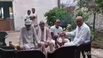 चरखी दादरी: खेड़ी सनवाल में भारी बारिश से मकान गिरा, लाखों का नुकसान