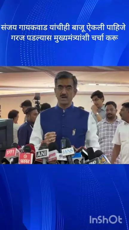 मुंबई: संजय गायकवाड यांचीही बाजू ऐकली पाहिजे:गरज पडल्यास मुख्यमंत्र्यांशी चर्चा करू– शंभुराज देसाई