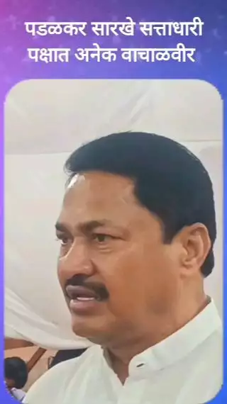 पडळकर सारखे सत्ताधारी पक्षात अनेक वाचाळवीर - नाना पटोले