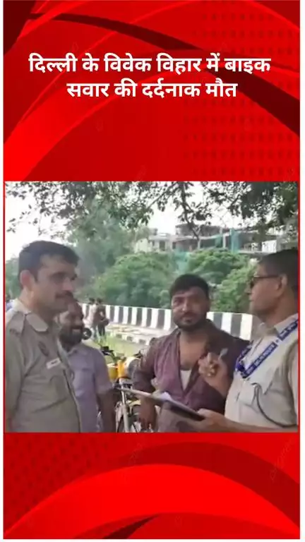 रोहिणी: विवेक विहार में फ्लाईओवर में संतुलन खोने से बाइक सवार की सड़क हादसे में हुई मौत