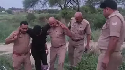 गाज़ीपुर: बाघोल पुलिया के पास पुलिस की बाइक सवार 3 बदमाशों से हुई मुठभेड़, दो बदमाशों को लगी गोली व तीसरा हुआ फरार