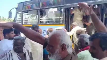 பழனி: கீரனூரில் 2 புதிய அரசு பேருந்துகளை அமைச்சர் சக்கரபாணி துவக்கி வைத்து பேருந்தில் பயணம் செய்தார்