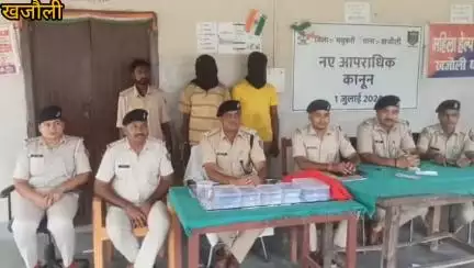खजौली: खजौली में अवैध हथियार और कारतूस के साथ दो तस्कर गिरफ्तार, जेल भेजे गए