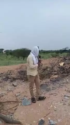 रतनगढ़: रतनगढ तहसील के गांव भानुदा के पास फाइटर प्लेन हुआ क्रैश, प्रशासन पहुंचा मौके पर