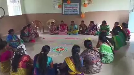 ధర్మారం: కొత్తూరులో గ్రామ మహిళా సమాఖ్య ఆధ్వర్యంలో ఘనంగా ఇందిరా మహిళా శక్తి సంబరాలు