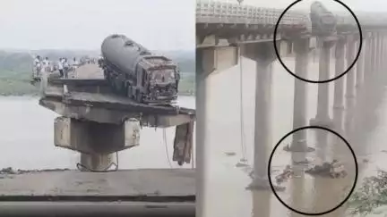 গুজরাটে বড় দর্ঘটনা, সেতু ভেঙে নদীতে একাধিক গাড়ি; 9 জনের মৃত্যু