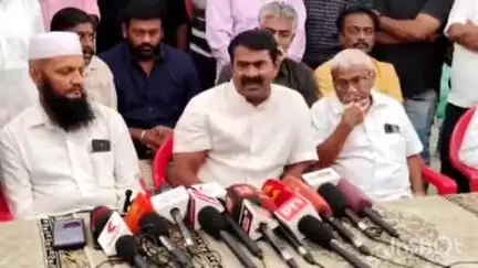 மதுரை தெற்கு: "ஓரணியில் திரண்டு என்ன செய்யப் போகிறீர்கள்? ஓரணியில் திரள்வதே கொள்ளை அடிப்பதற்காகத்தான்"- சீமான் பேட்டி