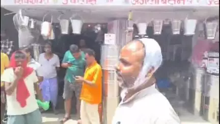 महराजगंज: बगौरा बाजार में अपराधियों ने ज्वेलरी की दुकान में घुसकर की लूटपाट
