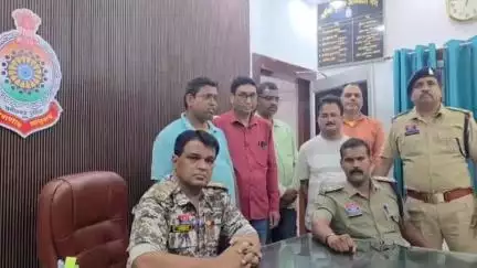 कांकेर: कोतवाली पुलिस ने 1 करोड़ 15 लाख की ठगी करने वाले 5 आरोपियों को किया गिरफ्तार