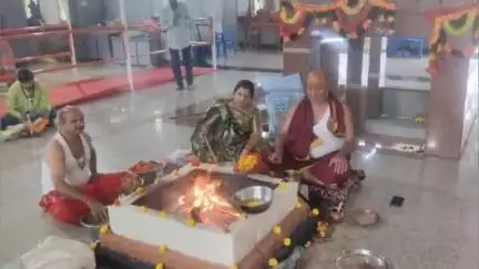 खरगौन: पूर्णानंद बाबा की तपोस्थली पर रामायज्ञ की पूर्णाहुति, 10 जुलाई को इंद्रटेकरी पर जुटेंगे एक लाख से ज्यादा भक्त
