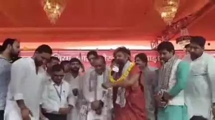 निवाई: झिलाय क्षेत्र के गांव खाल किवाडा भैरूपुरा में भागवत कथा में राजस्थान सरकार के कैबिनेट मंत्री ने की शिरकत