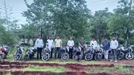 स्थानिक गुन्हा शाखेने चोरीच्या एकूण 21 दुचाकी पकडल्या;आदर्श नगर येथील कारवाई