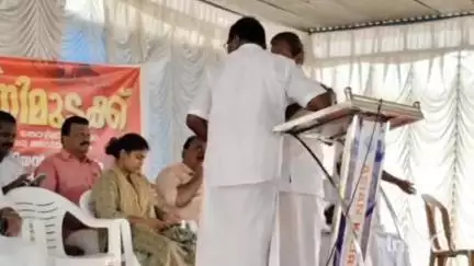 കോട്ടയം: ദേശീയ പണിമുടക്ക്, സംയുക്ത തൊഴിലാളി യൂണിയൻ തിരുനക്കരയിൽ പ്രതിഷേധ പരിപാടി നടത്തി