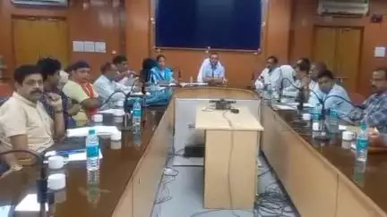 जांजगीर: जिला कलेक्ट्रेट कार्यालय में जिला स्तरीय संयुक्त परामर्शदात्री समिति की बैठक संपन्न