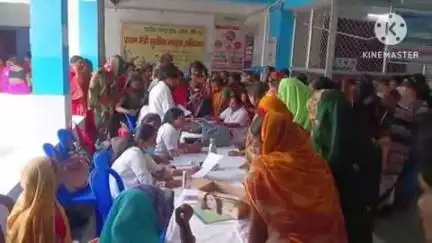 अलौली: अलौली सामुदायिक स्वास्थ्य केंद्र में शिविर में 300 गर्भवती महिलाओं का हुआ स्वास्थ्य जांच