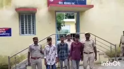 घाटोल: उदपुरा के पास लूट करने वाले तीन आरोपियों को पुलिस ने किया गिरफ्तार, एक विधि से संघर्षरत बालक को डिटेन किया