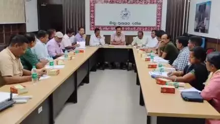ବୌଦ୍ଧ ସଦର: ଜିଲ୍ଲାପାଳଙ୍କ ସମ୍ମିଳନୀ କକ୍ଷରେ ସାହାଣୀ କପ୍ ଆନ୍ତଃଜିଲ୍ଲା ଫୁଟବଲ ଚାମ୍ପିଆନଶିପ ଆୟୋଜନ ପାଇଁ ପ୍ରସ୍ତୁତି ବୈଠକ