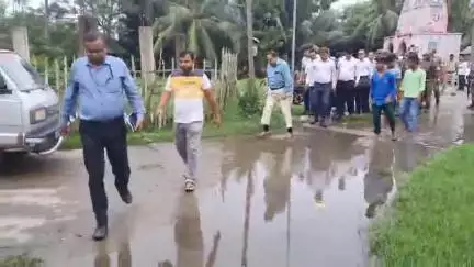 সন্দেশখালি ১: খুনের ঘটনা তদন্ত করতে ভাঙ্গিপাড়া এলাকায় আসলেন সিবিআই এর সাত সদস্যের দল