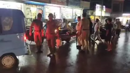 বিশালগড়: ষাঁড়ের আক্রমণে আহত ভবঘুরে, ঘটনা বিশালগড় ব্রীজ চৌমুহনি এলাকায়
