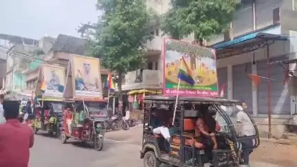 महरौनी: जैन मुनियों के आगमन से महरौनी की पावन धरा हुई धन्य, धर्मालु समाज ने किया भव्य स्वागत