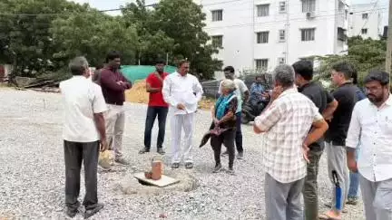 ఇబ్రహీంపట్నం: శేర్లింగంపల్లి డివిజన్ పరిధిలో అభివృద్ధి పనులను పరిశీలించిన ఎమ్మెల్యే ఆరికెపూడి గాంధీ