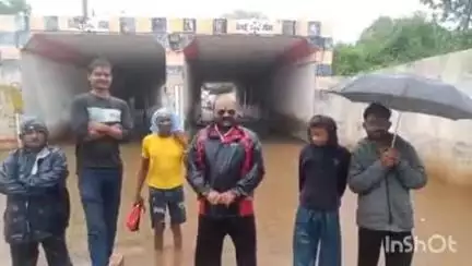 देसाईगंज वडसा: शहरातील रेल्वे बोगद्याचा दूरूस्ती करीता कोट्यावधीचा खर्च करूनही परिणाम शून्य- कांग्रेस नेते पिंकू बावणे यांचा आरोप