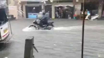 पूर्णागिरि: टनकपुर क्षेत्र में मूसलाधार बारिश के कारण जल भराव, बाटनागाड़ के उफान आने से पूर्णागिरि मार्ग हुआ बंद