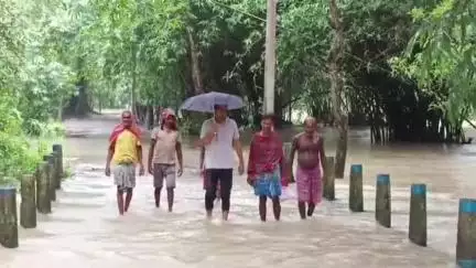 লাভপুর: বছর ঘুরে না ঘুরতেই ফের লাভপুরে ঠিবা অঞ্চলে বন্যার আশঙ্কা, ঘুম উড়েছে সাধারণ মানুষের; ক্ষতিগ্রস্থ চাষের জমি