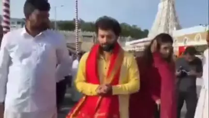 తిరుమలలో సందడి చేసిన సినీ నటుడు ఆశిష్ రెడ్డి