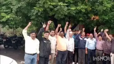 राजूरा: राजुरा तालुक्यातील वेकोलिच्या  बल्लारपूर क्षेत्रातील विविध कामगार संघटनेचा संप
