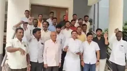 नांदेड: तरोडा बु येथे उभारण्यात येणाऱ्या विद्युत शव दाहिनीचा शिवसेने च्या वतीने  विरोध करत महानगरपालिका आयुक्तांना निवेदन दिले