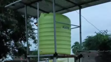 आर्णी: चिकणी (क) येथील सौरऊर्जा पाण्याच्या टाकीचे काम निकृष्ट दर्जाचे; लिंगाडे येतेच यांनी केली चौकशीची मागणी