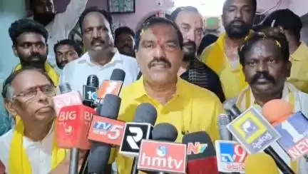 నర్సాపురంలో సుపరిపాలనలో తొలి అడుగు కార్యక్రమంలో పాల్గొని మీడియాతో మాట్లాడిన మంత్రి నిమ్మల రామానాయుడు