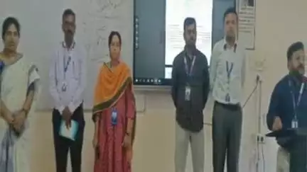 కమలాపురం: పెండ్లిమర్రి: ఎంబీఏ విద్యార్థులకు పీఓ ఉద్యోగ నియామకాలపై అవగాహన కార్యక్రమం