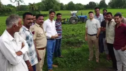 गंगधार: लूनाखेड़ी में प्रशासन ने 100 बीघा चरागाह भूमि को अतिक्रमण मुक्त कराया