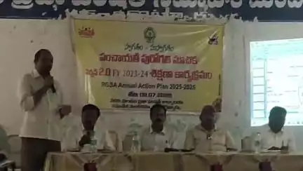 ఎంపీడీవో కార్యాలయంలో ఎంపీడీవో ఆధ్వర్యంలో:గ్రామపంచాయతీల పురోగతిపై ఒక్కరోజు శిక్షణా కార్యక్రమం