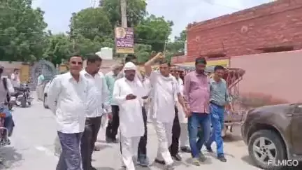 सुजानगढ़: सुजानगढ़ में किसान सभा ने एडीएम को राष्ट्रपति के नाम ज्ञापन सौंपा