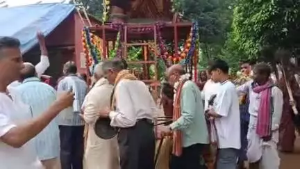 ସୁନ୍ଦରଗଡ ସହର: ଯୋଗୀମାଲରେ ଶ୍ରୀ ଜୀଉଙ୍କ ବାହୁଡ଼ା ଯାତ୍ରା ଅନୁଷ୍ଠିତ