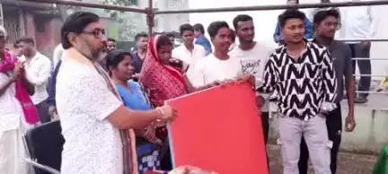 ସୁନ୍ଦରଗଡ ସହର: ପୂର୍ବ ସରକାରଙ୍କ ଦ୍ଵାରା ମଞ୍ଜୁର ଖେଳ ଉପକରଣ ହେମଗିରରେ ଖେଳାଳୀଙ୍କୁ ବାଣ୍ଟିଲେ ବିଧାୟକ