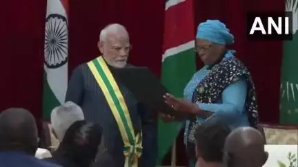 PM Modi ji has been conferred with Namibia's highest civilian award, the Order of the Most Ancient Welwitschia Mirabilis