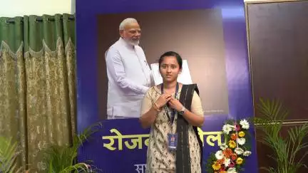 రోజ్గార్ మేళా ద్వారా UBI లో SWO-A ఉద్యోగం వచ్చినందుకు S Naga Lakshmi Pavani గారు  కృతజ్ఞతలు తెలియజేస్తున్నారు