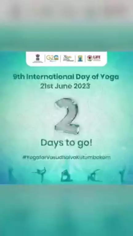 Only2️⃣days left until the grand celebration of #InternationalDayofYoga2023