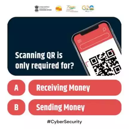 Is scanning QR required to receive or send money?

Share the correct answer in the comment box below!

#Scamalert #Qrcode #Cybersecurity