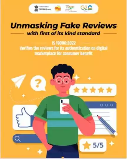 Bureau of Indian Standards have introduced a first of its kind standard that verifies the reviews for its authentication on digital marketplaces for consumer benefits.

#fakereviews #consumerprotection