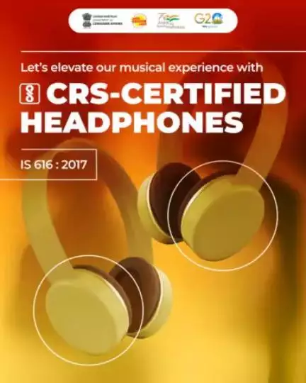 Elevate your musical experience with the best quality and CRS certified Headphones!

#indianstandards #headphones #qualityproduct